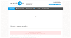 Desktop Screenshot of pc-servis24.cz